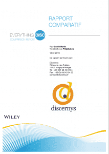 Rapport comparatif DiSC